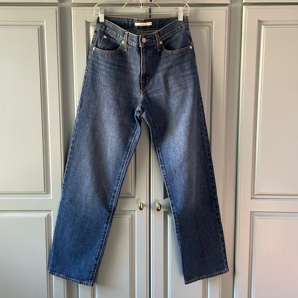 Levi’s ‘94 baggy indigo denim straight leg
